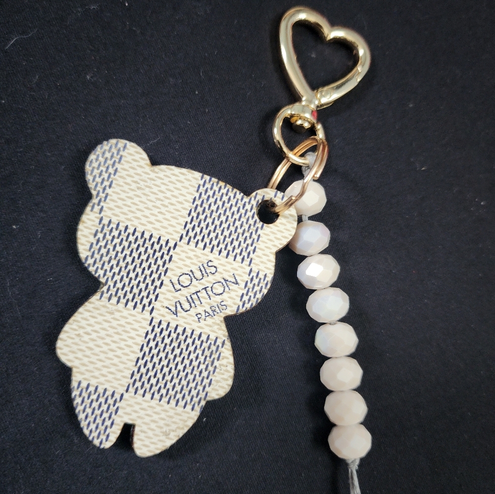 Upcycled Luxury Keychain